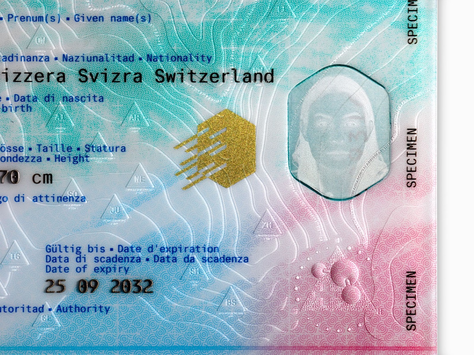 RETINAA：瑞士的新一代護照設計
