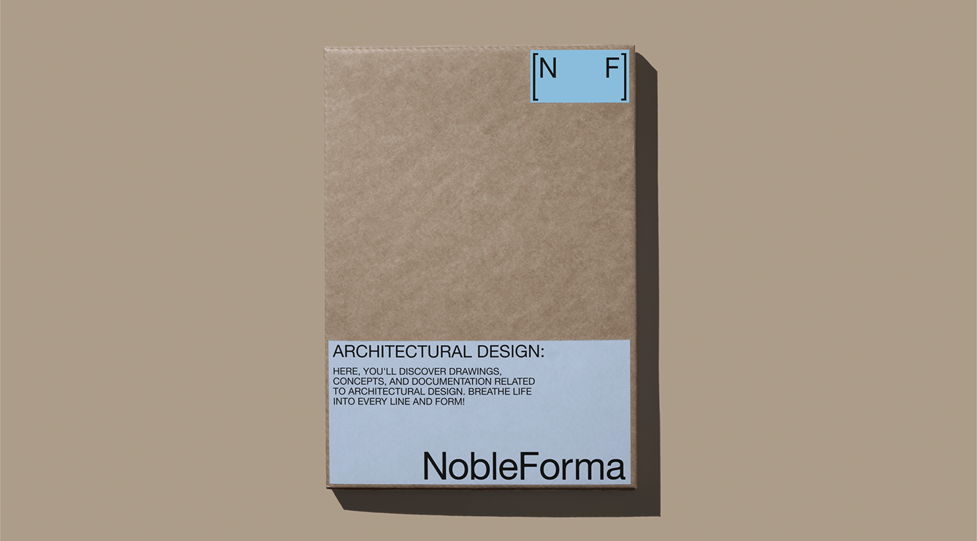 NobleForma極簡風格品牌VI設計