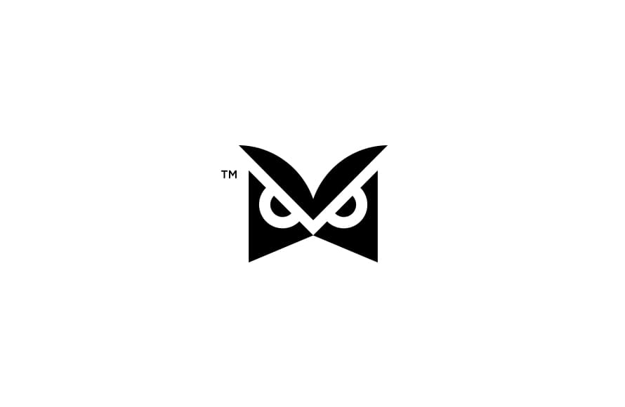 53款貓頭鷹主題logo設計 