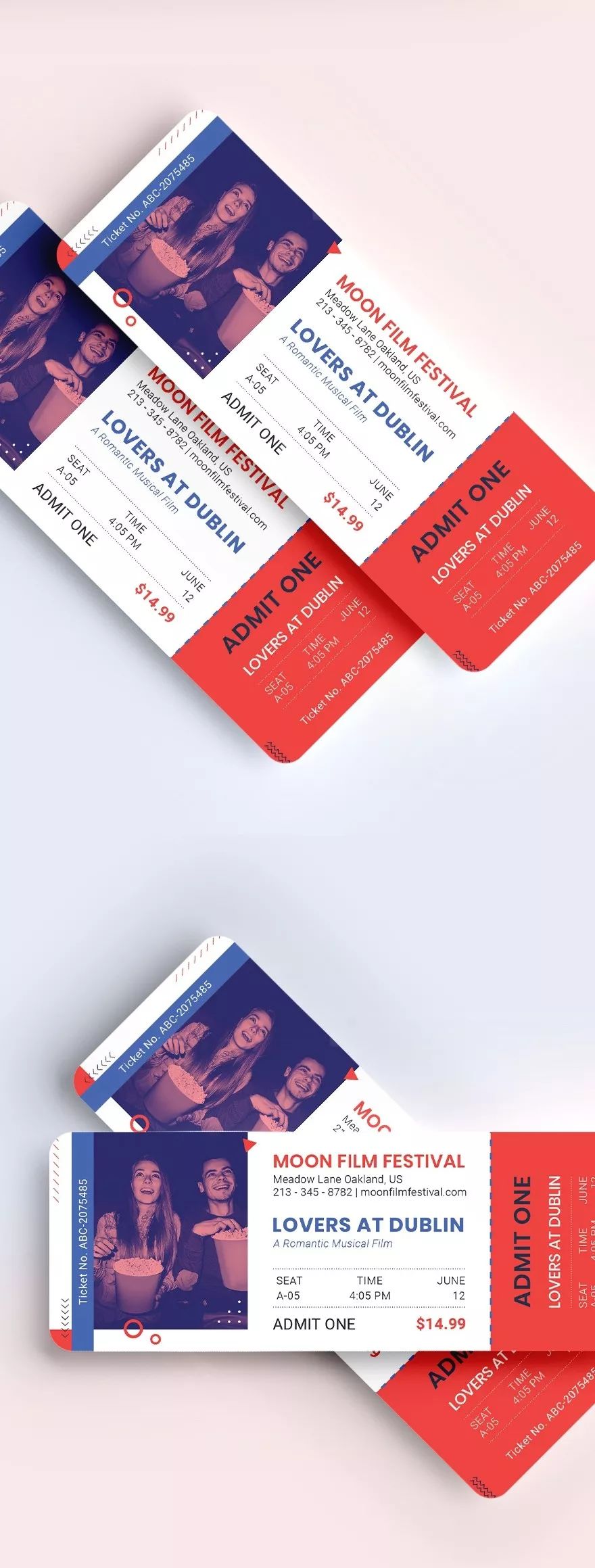 國外入場券及門票設計
