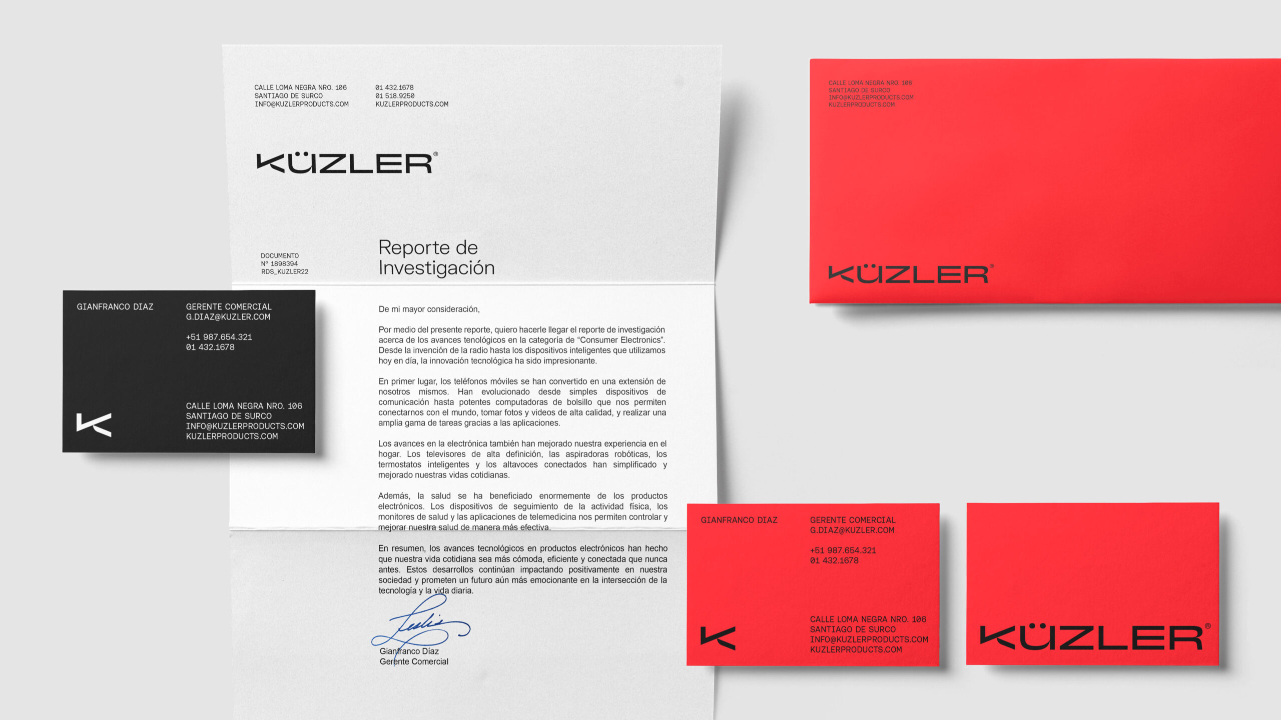 KÜZLER數位產品視覺形象設計
