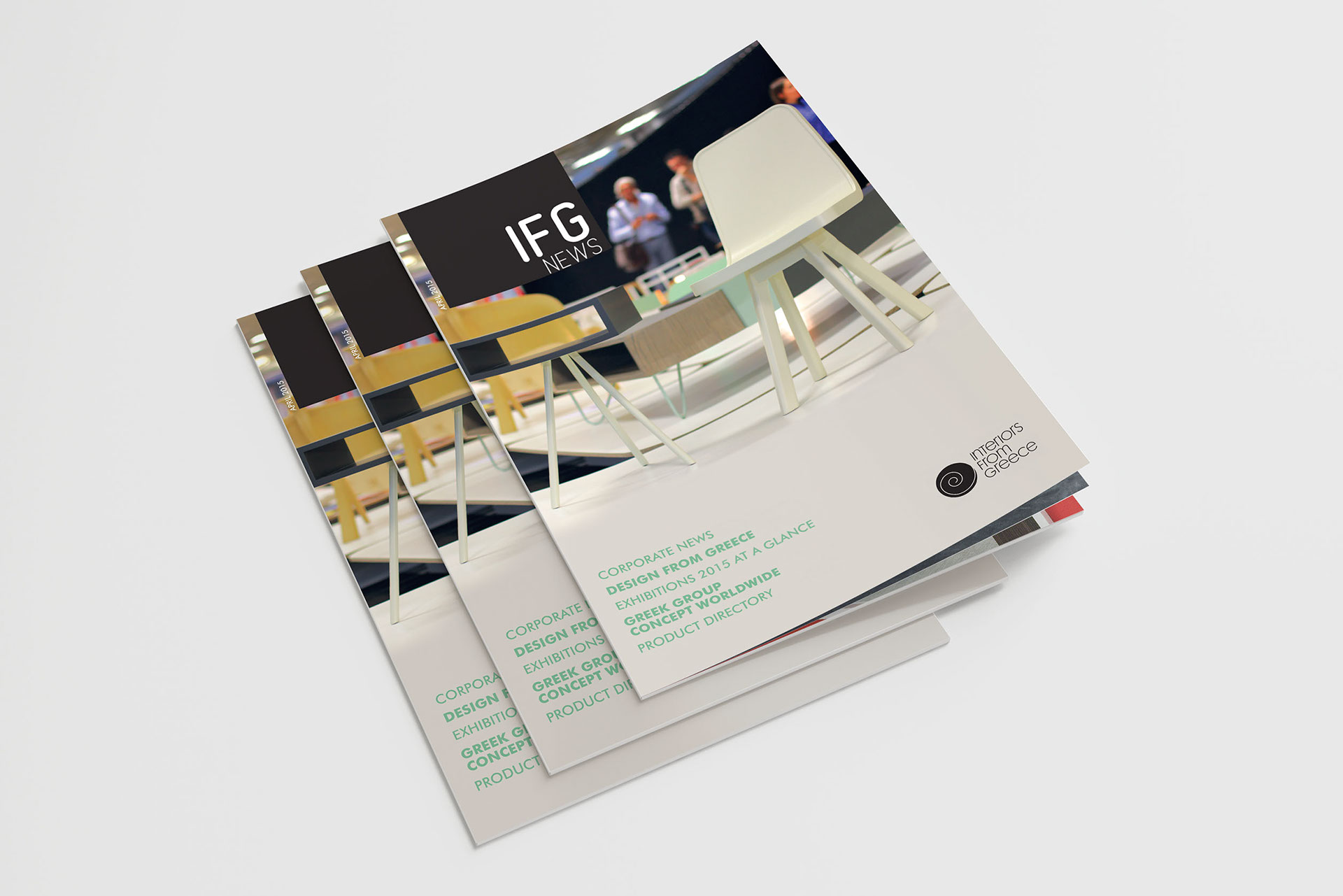 IFG news室內設計刊物版面設計