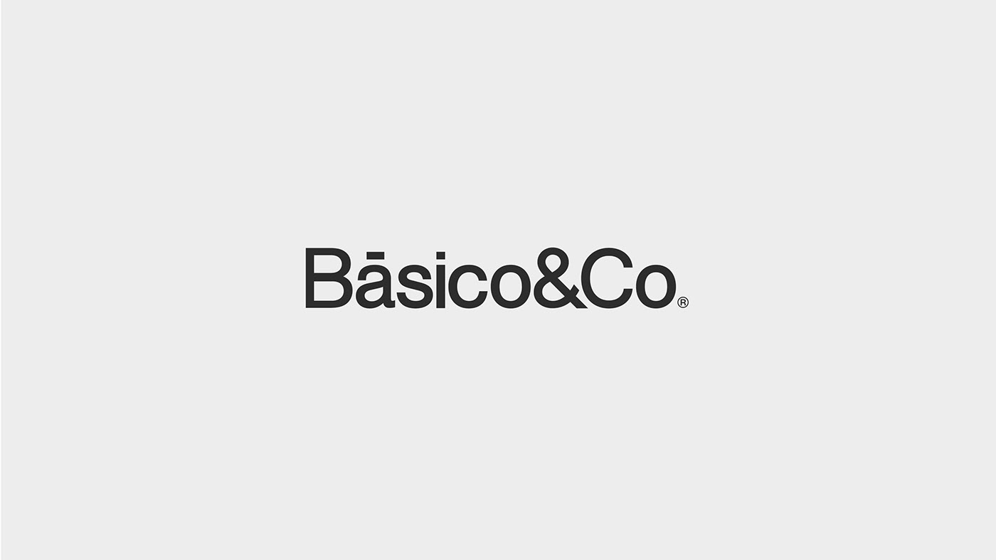   Básico&Co.極簡風格品牌形象設計